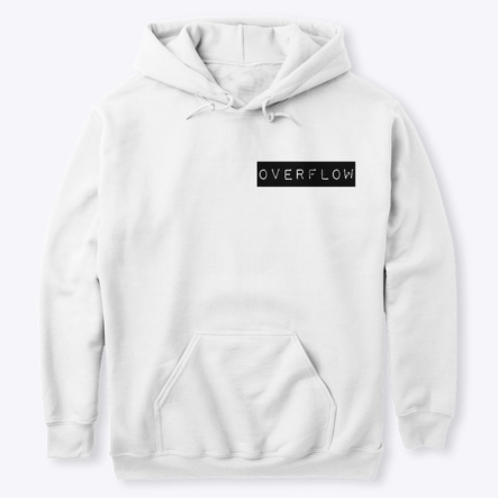 An Overflow Hoodie, Custom Made Floral Art